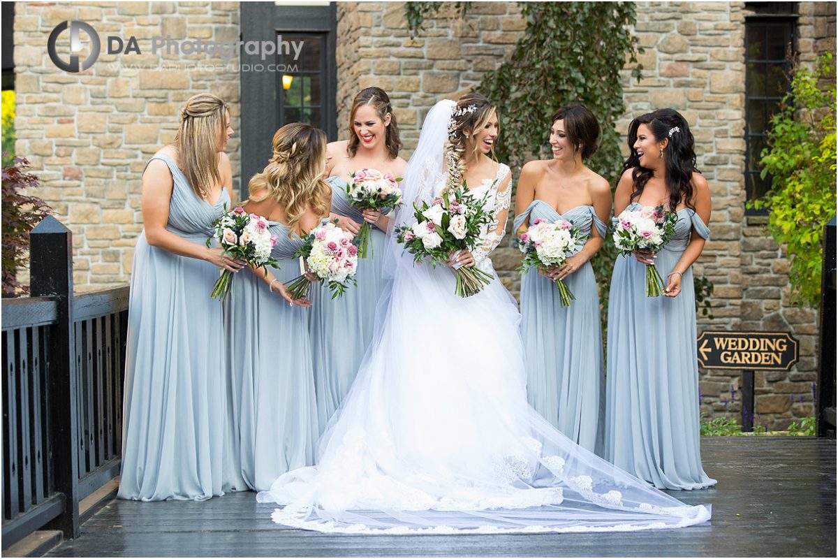 bridesmaids wedding toronto old mill