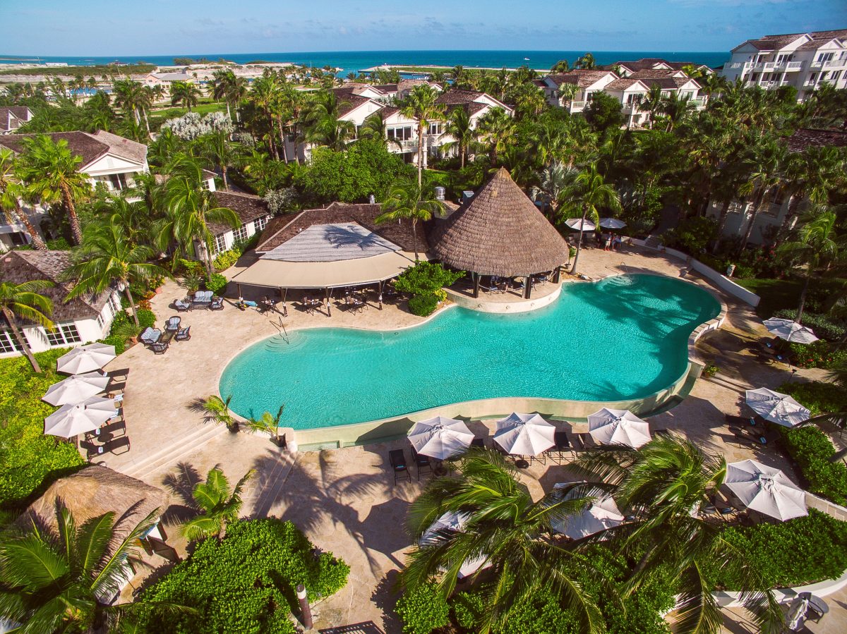 Dine at Grand Isle Resort on the Palapa terrace